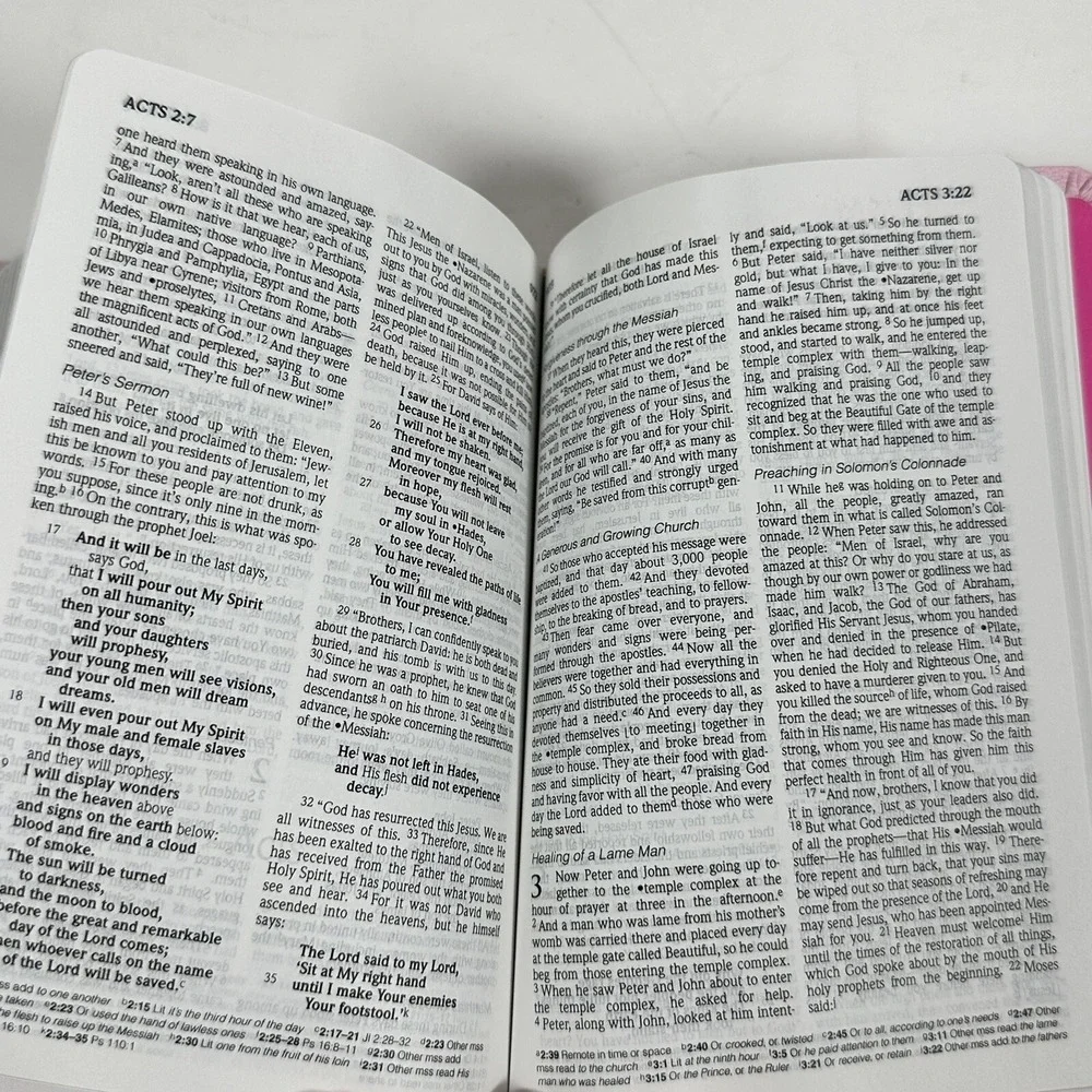 Here's Hope Breast Cancer Bible Holman HCSB Christian Standard Fast‎ Shipping